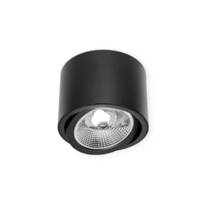 ^SPOT TUBA 1xES111 OKRĄGŁY RUCHOMA CZARNY 0380 SPOT OKRĄGŁY TUBA RUCHOMA CZARNY 1xES111